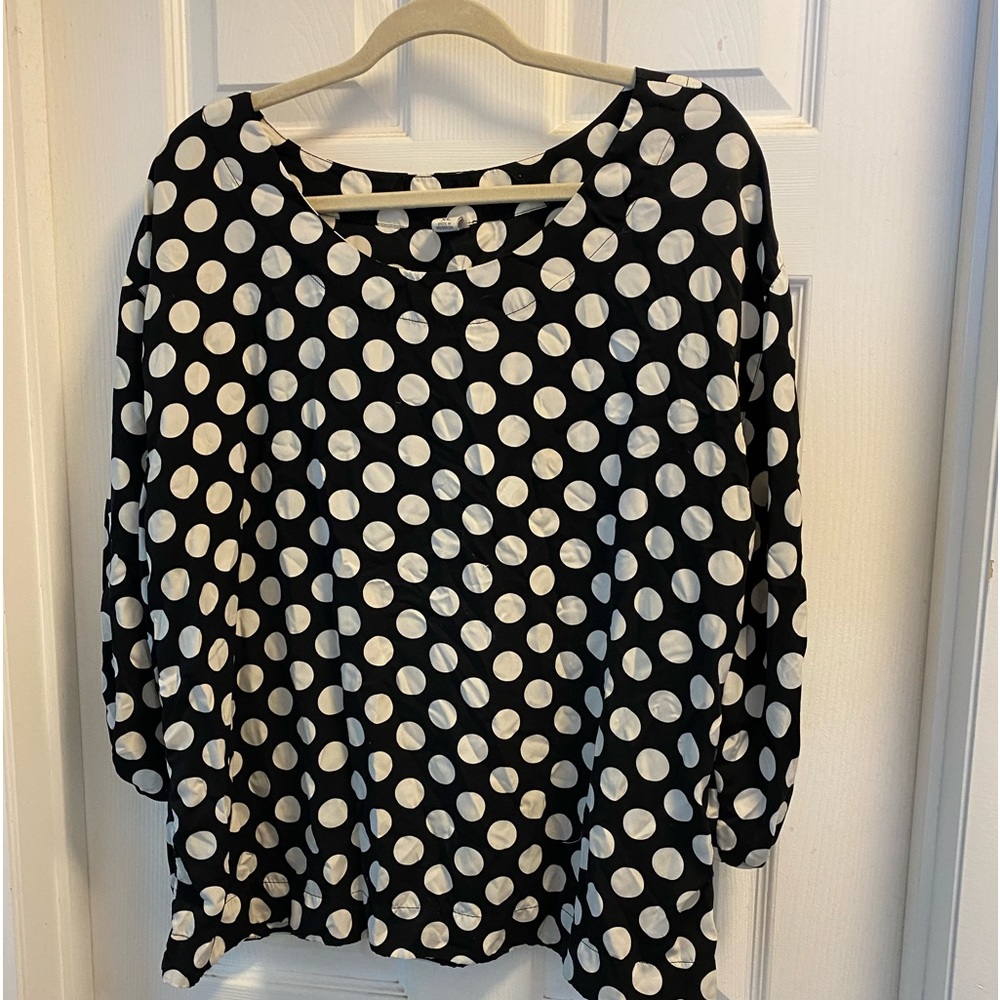 Polka dot shirt